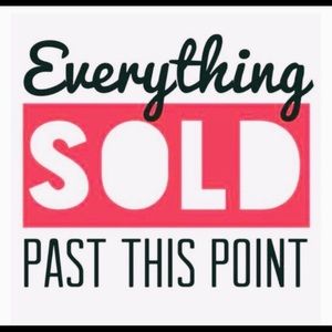 Happy Poshing! Everything below this point has been sold :-)